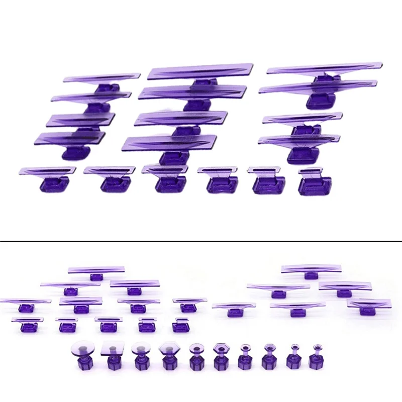 A24F-28 Pcs Sag Repair Tool Set Sheet Metal Concave-Convex Pit Seamless Repair Sucker Suction Pit Hail Gasket Pull Tab Easy Inst
A24F-28 Pcs Sag Repair Tool Set Sheet Metal Concave-Convex Pit Seamless Repair Sucker Suction Pit Hail Gasket Pull Tab Easy Inst