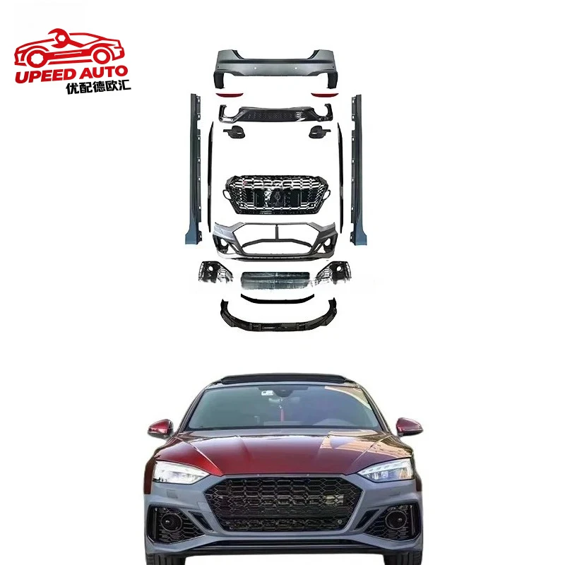 Suitable for STLF Body Kit Audis A5 2017-2019 Upgrade to RS5 Style Include Front and Rear Bumper Auto Parts Grille Side Skirt
Suitable for STLF Body Kit Audis A5 2017-2019 Upgrade to RS5 Style Include Front and Rear Bumper Auto Parts Grille Side Skirt
