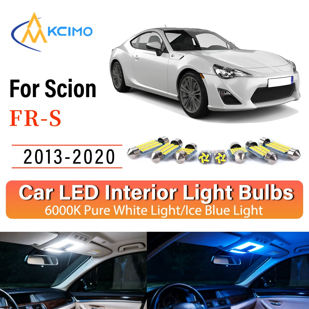 Interior Lighting Kit For Scion FR-S 2013-2020 LED Bulbs for Dome Map Door Trunk License Plate Light
Interior Lighting Kit For Scion FR-S 2013-2020 LED Bulbs for Dome Map Door Trunk License Plate Light