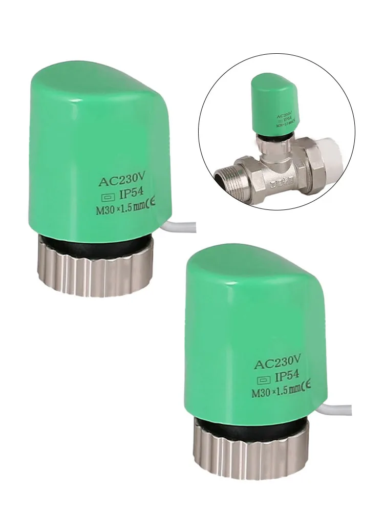 Термостатический привод AC230V M30*1,5 мм для подогрева пола TRV, термостатический клапан радиатора, тяга 110N, вилка европейского стандарта, зимние товары
Термостатический привод AC230V M30*1,5 мм для подогрева пола TRV, термостатический клапан радиатора, тяга 110N, вилка европейского стандарта, зимние товары