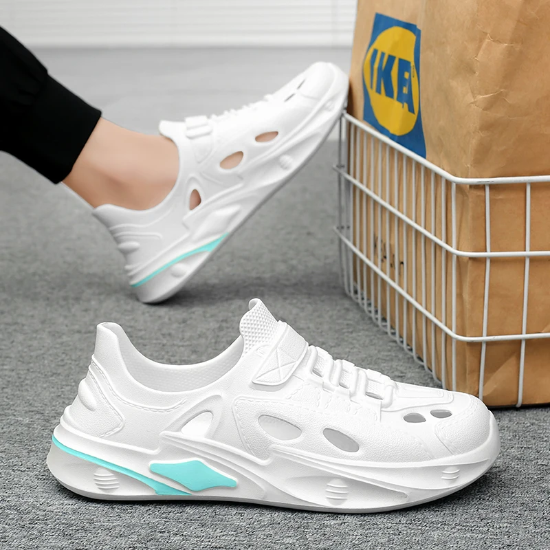 Men's Summer 2026 New Driving Outdoor Large Size Full Wrap Sandals Thick Bottom Anti-slip Beach Shoes Hollow out Breathable S...
Men's Summer 2026 New Driving Outdoor Large Size Full Wrap Sandals Thick Bottom Anti-slip Beach Shoes Hollow out Breathable S...