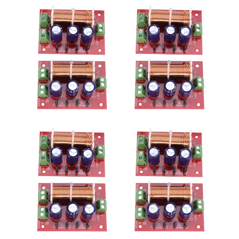 T35C 8 шт., 400 Вт, кроссовер для динамиков, 2-полосная регулировка звука, твитер, бас-динамики, фильтр, делитель частоты для 2-16 Ом
T35C 8 шт., 400 Вт, кроссовер для динамиков, 2-полосная регулировка звука, твитер, бас-динамики, фильтр, делитель частоты для 2-16 Ом