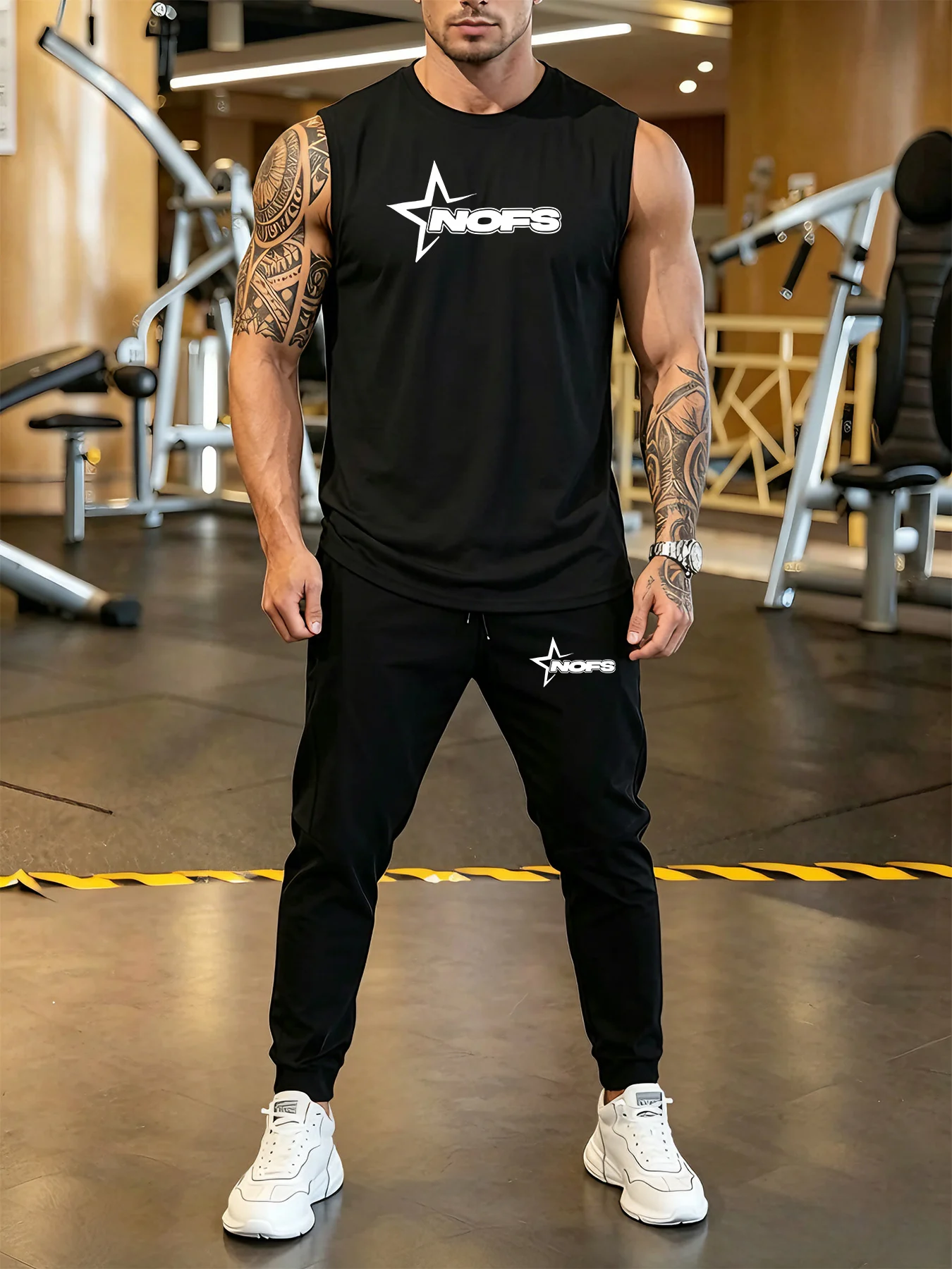 2026 Men's Round Neck T-shirt Sports Pants Printed T-shirt 2-piece Set Home Outdoor Leisure Sportswear
2026 Men's Round Neck T-shirt Sports Pants Printed T-shirt 2-piece Set Home Outdoor Leisure Sportswear