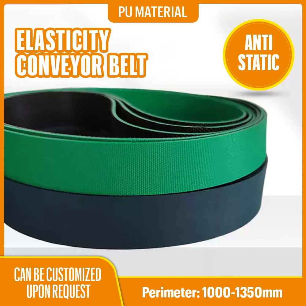 1pc Anti static elastic conveyor belt Thickness 1.0/1.2/1.5mm Perimeter 1000mm 1050mm 1100mm 1150mm 1200mm 1250mm 1300mm 1350mm
1pc Anti static elastic conveyor belt Thickness 1.0/1.2/1.5mm Perimeter 1000mm 1050mm 1100mm 1150mm 1200mm 1250mm 1300mm 1350mm