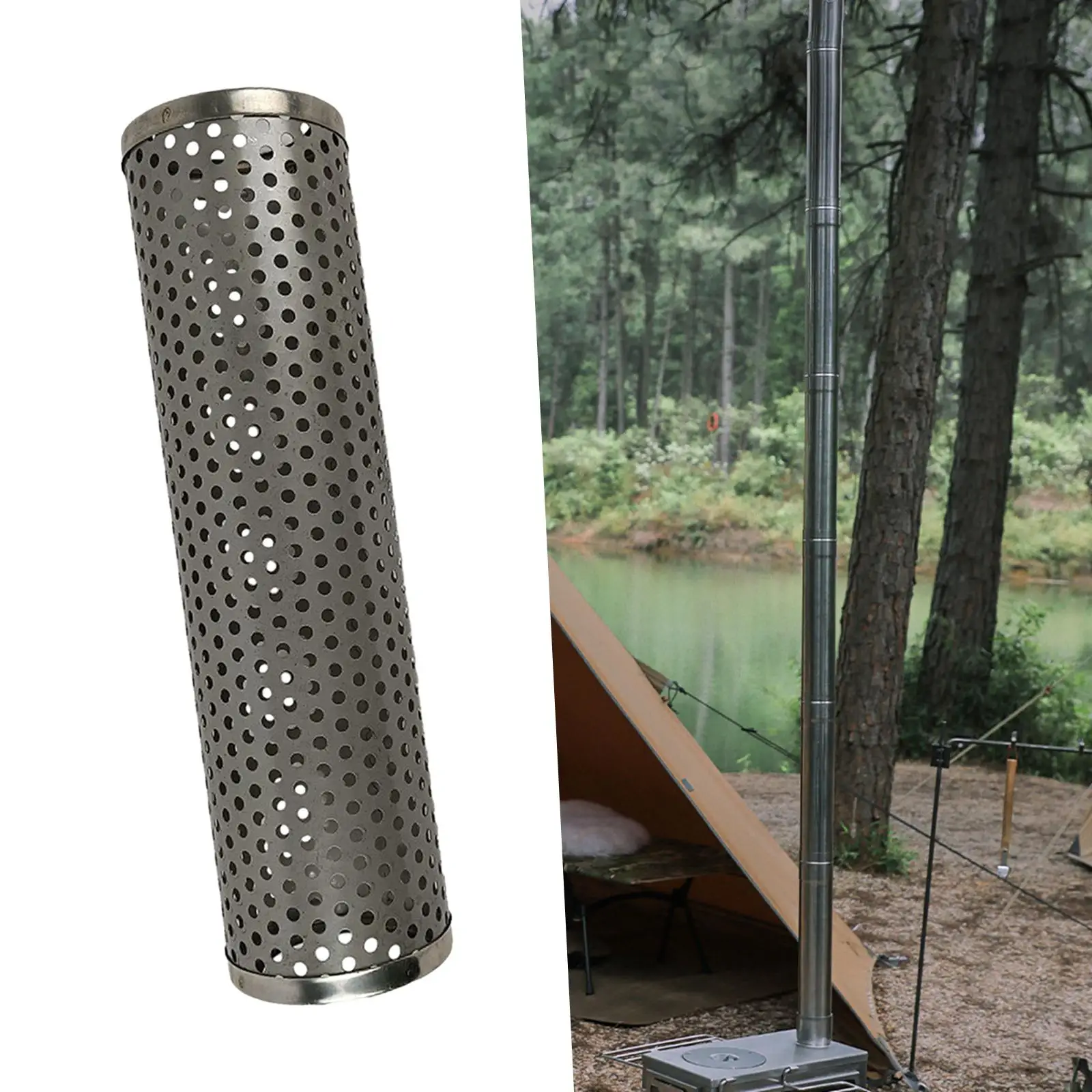Stove Chimney Pipe Cover Cover Chimney Guard Anti Scalding Net for Hiking Hot Tent Stove Pipe Firewood Stove Camping Stove
Stove Chimney Pipe Cover Cover Chimney Guard Anti Scalding Net for Hiking Hot Tent Stove Pipe Firewood Stove Camping Stove
