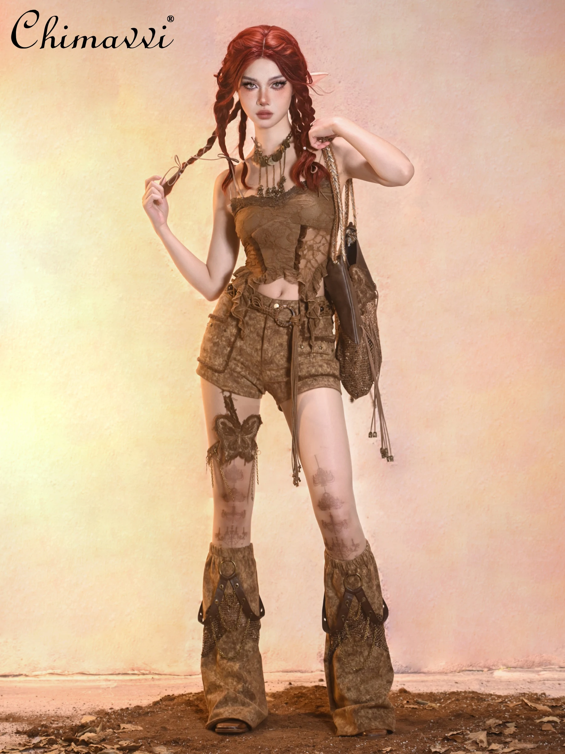 Оригинальные джинсовые шорты в стиле ретро Y2K в готическом стиле со съемными шпильками для девочек, новинка 2025, летние тонкие женские шорты с высокой талией
Оригинальные джинсовые шорты в стиле ретро Y2K в готическом стиле со съемными шпильками для девочек, новинка 2025, летние тонкие женские шорты с высокой талией