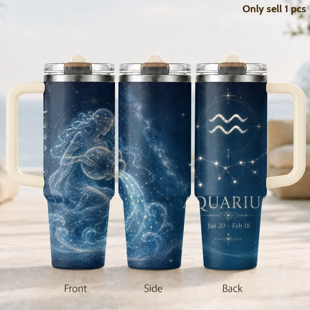 1-6 Simple Twelve Zodiac Signs Vacuum Flasks 40oz 3rd Gen Vacuum Insulated Stainless Steel Tumbler Cup with Handle
1-6 Simple Twelve Zodiac Signs Vacuum Flasks 40oz 3rd Gen Vacuum Insulated Stainless Steel Tumbler Cup with Handle