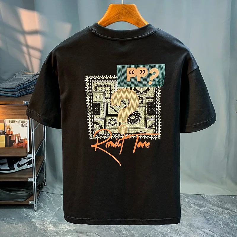 Summer New Short-Sleeved T-shirt Men's Comfortable Soft Breathable Ins Trendy round Neck Couple's Top Casual T-shirt
Summer New Short-Sleeved T-shirt Men's Comfortable Soft Breathable Ins Trendy round Neck Couple's Top Casual T-shirt