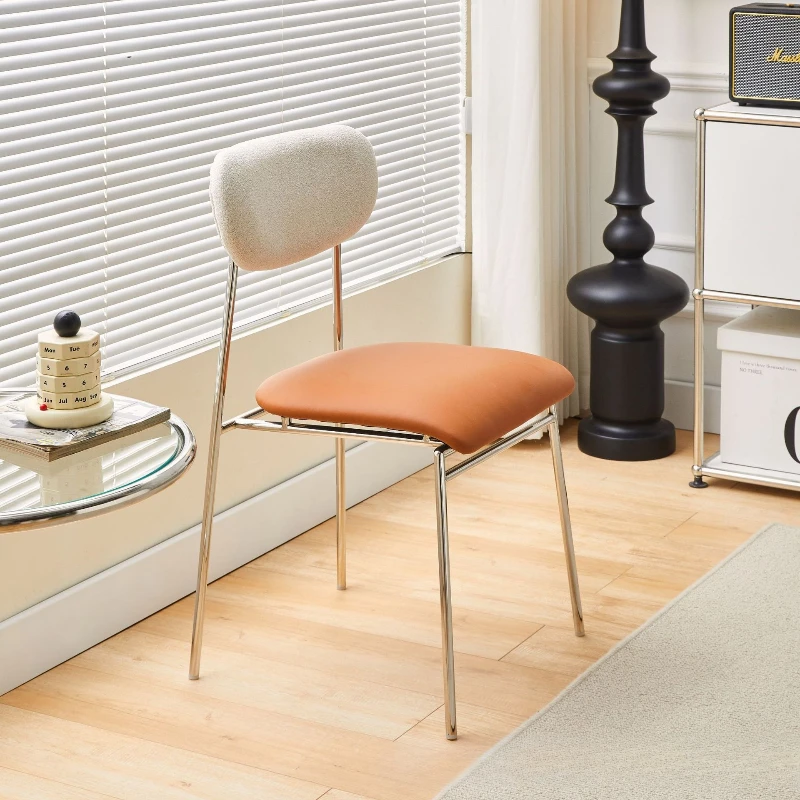 steel dining r designer back Internet celebrity ins wind Small apartment home restaurant light luxury chair
steel dining r designer back Internet celebrity ins wind Small apartment home restaurant light luxury chair