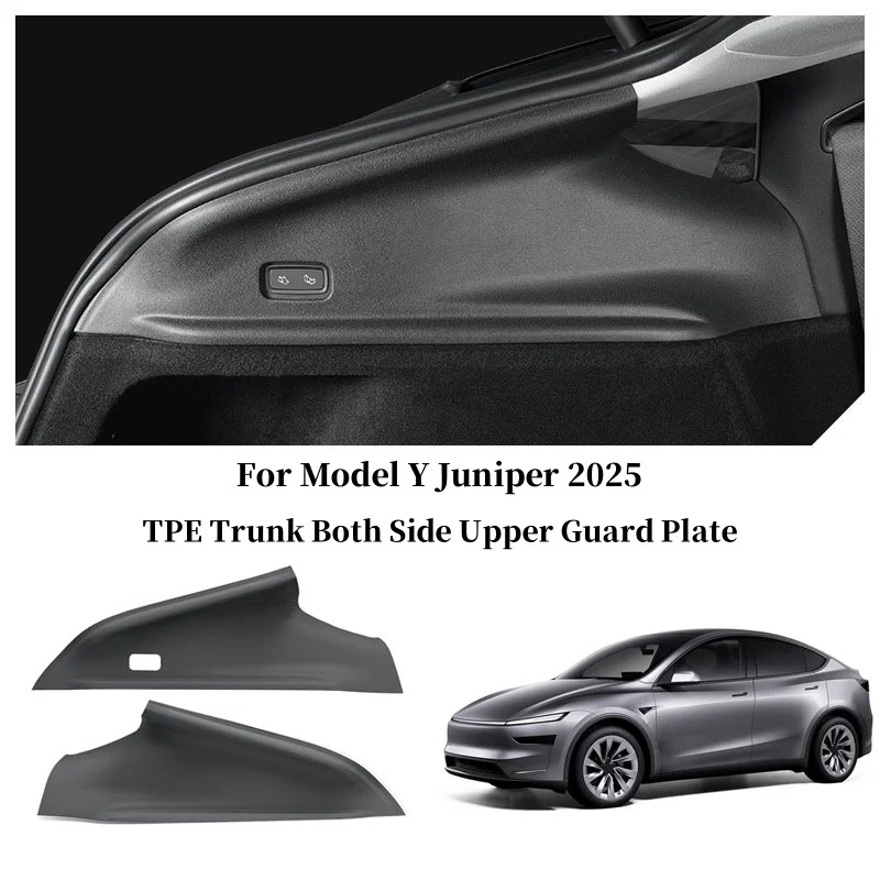 For Tesla Model Y Juniper 2025 Trunk Both Side Upper Guard Plate TPE Trunk Anti-Scatch Protective Pads Car interior accessories
For Tesla Model Y Juniper 2025 Trunk Both Side Upper Guard Plate TPE Trunk Anti-Scatch Protective Pads Car interior accessories