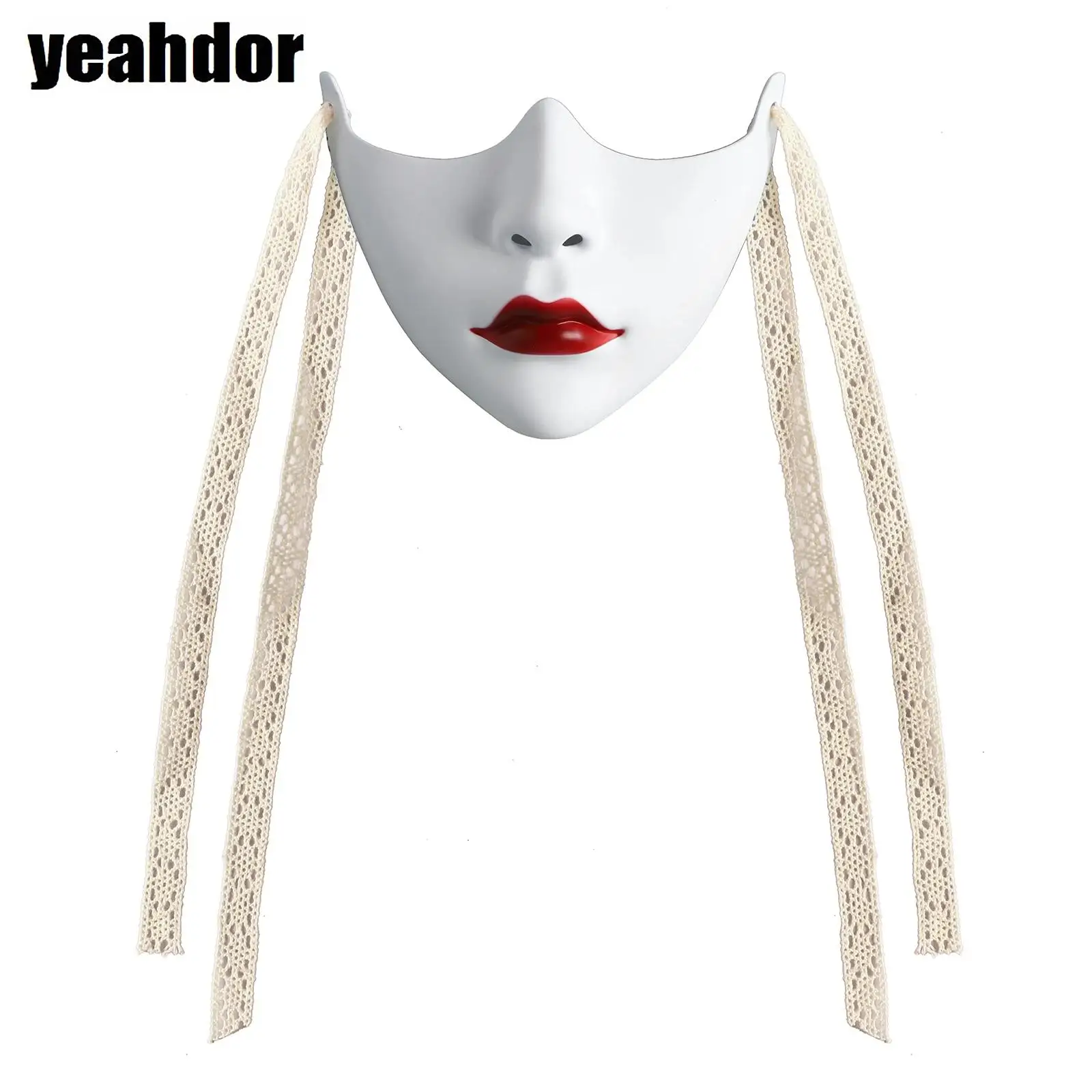 Unisex Mechanical Style Mask Breathable Self-tied Ribbon Half Face Mask Costume Masquerade Mask for Halloween Role Play Eyemask
Unisex Mechanical Style Mask Breathable Self-tied Ribbon Half Face Mask Costume Masquerade Mask for Halloween Role Play Eyemask
