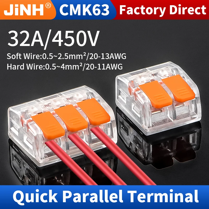 JINH 10 Pcs Wire Block Splicing Terminal Butt Wire Connector Compact Electrical Cable Terminal Block Home Wiring Connectors
JINH 10 Pcs Wire Block Splicing Terminal Butt Wire Connector Compact Electrical Cable Terminal Block Home Wiring Connectors