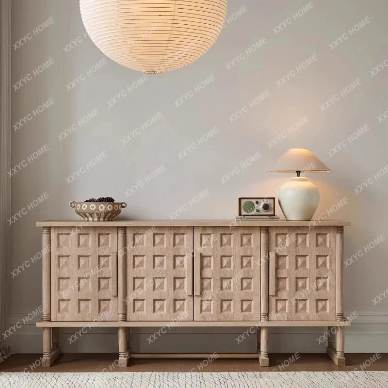 L retro solid wood dining side, living room, storage chest, foyer, entrance entrance
L retro solid wood dining side, living room, storage chest, foyer, entrance entrance