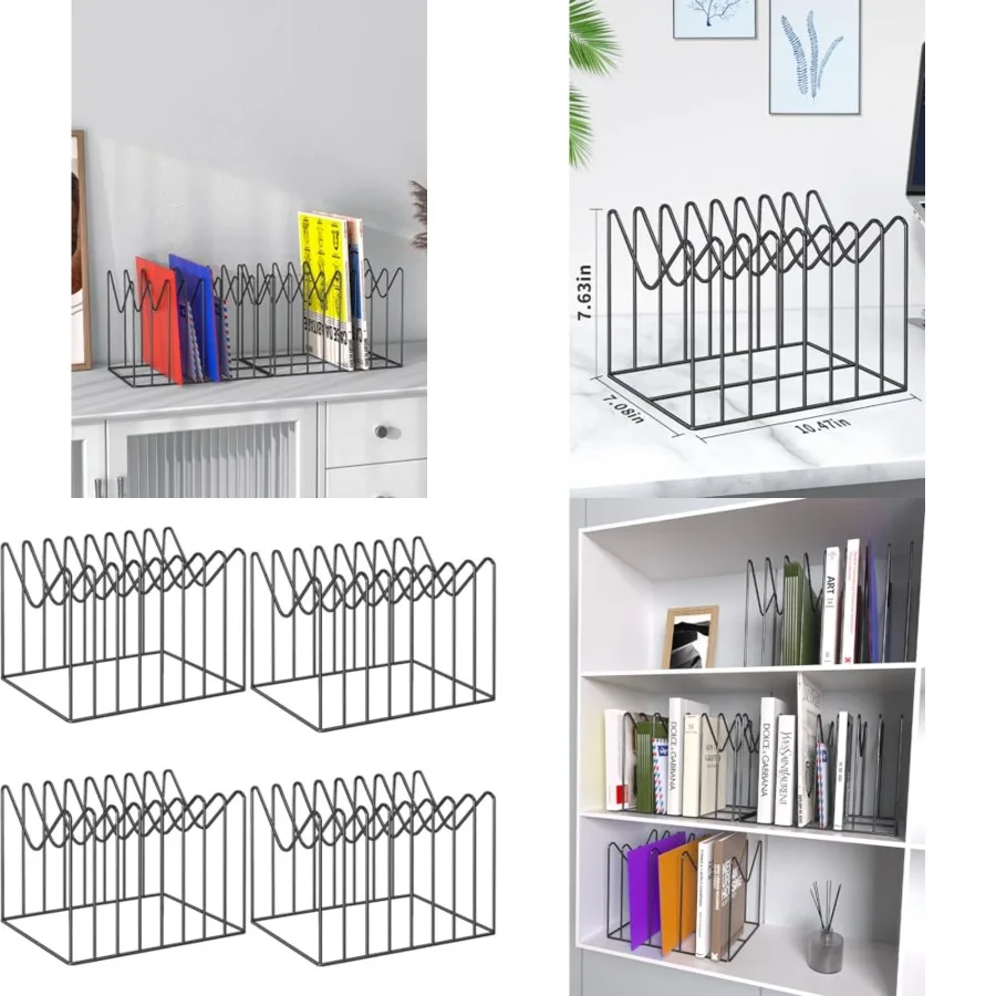 File Organizer for Desk, File Sorter Organizer, File Folder Holder/Rack/Stand, Desktop Record/Clipboard Holder, 8 Sections Stor
File Organizer for Desk, File Sorter Organizer, File Folder Holder/Rack/Stand, Desktop Record/Clipboard Holder, 8 Sections Stor