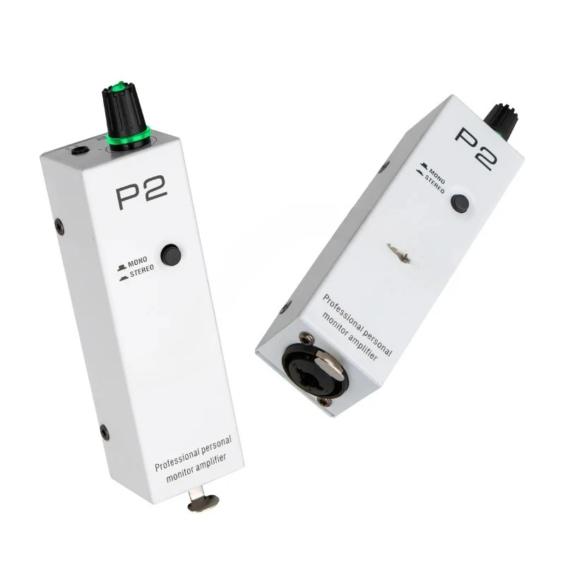 P2 Active Battery-powered Personal Monitor Headphone Amplifier,equipped with XLR/TRS Input Connectors and 3.5mm Output Connector
P2 Active Battery-powered Personal Monitor Headphone Amplifier,equipped with XLR/TRS Input Connectors and 3.5mm Output Connector