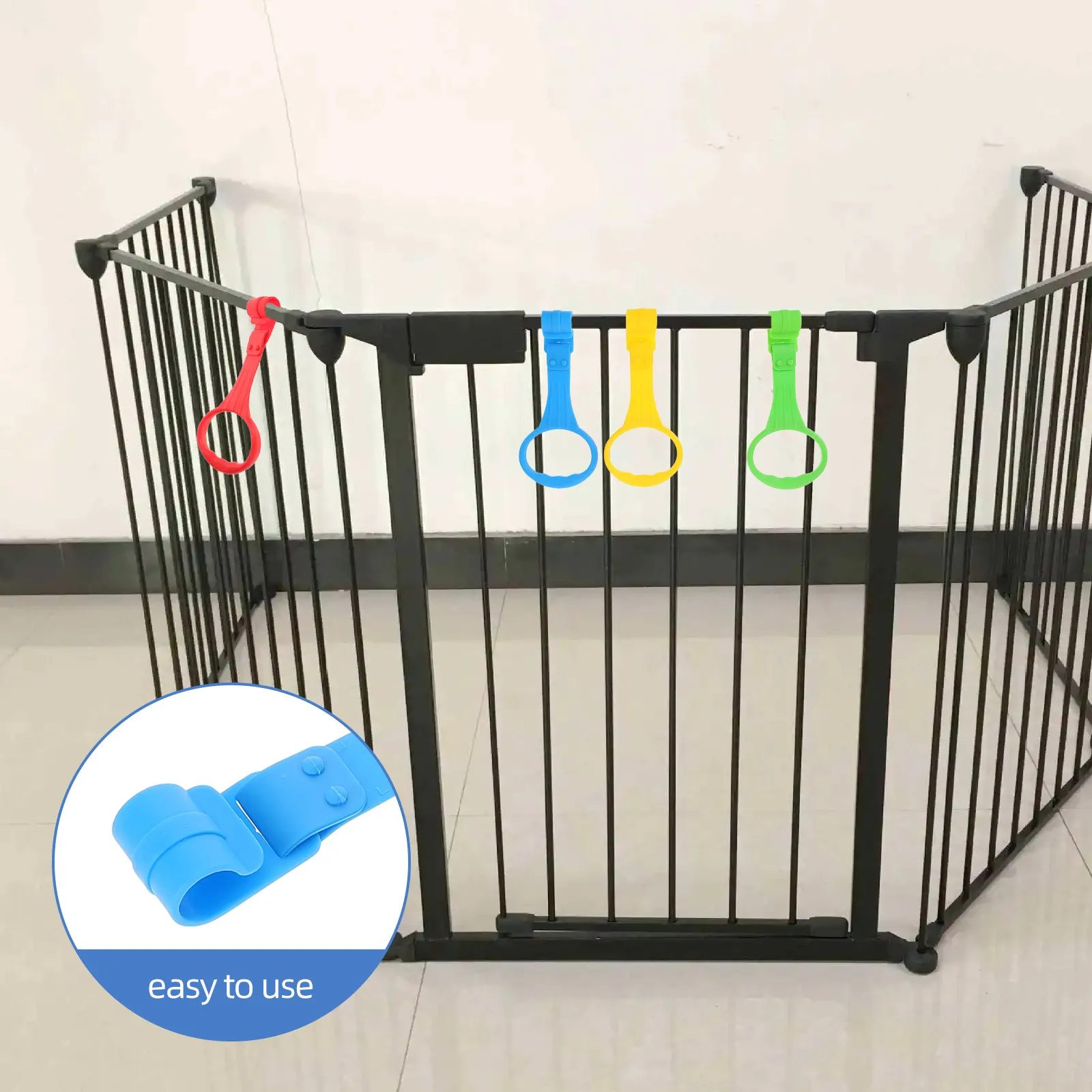 4Pcs Baby Stand Up Pull Rings Bright Cot Hanging Rings Infant Walking Assist Nursery Cot Grip Handles Baby Safety Support Tools
4Pcs Baby Stand Up Pull Rings Bright Cot Hanging Rings Infant Walking Assist Nursery Cot Grip Handles Baby Safety Support Tools