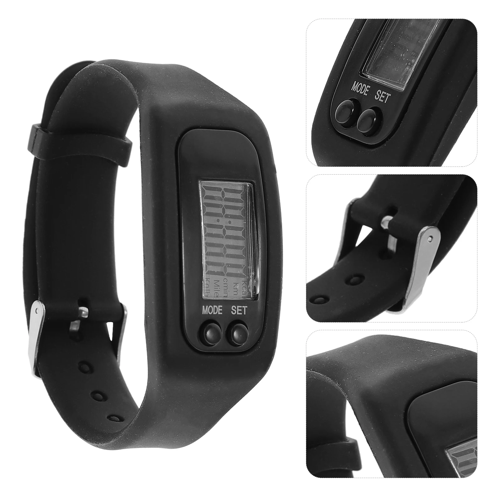 Stylish Pedometer Watch Step Counter Bracelet Digital Silicone Wristband Skin-Friendly Durable Electronic Sports
Stylish Pedometer Watch Step Counter Bracelet Digital Silicone Wristband Skin-Friendly Durable Electronic Sports