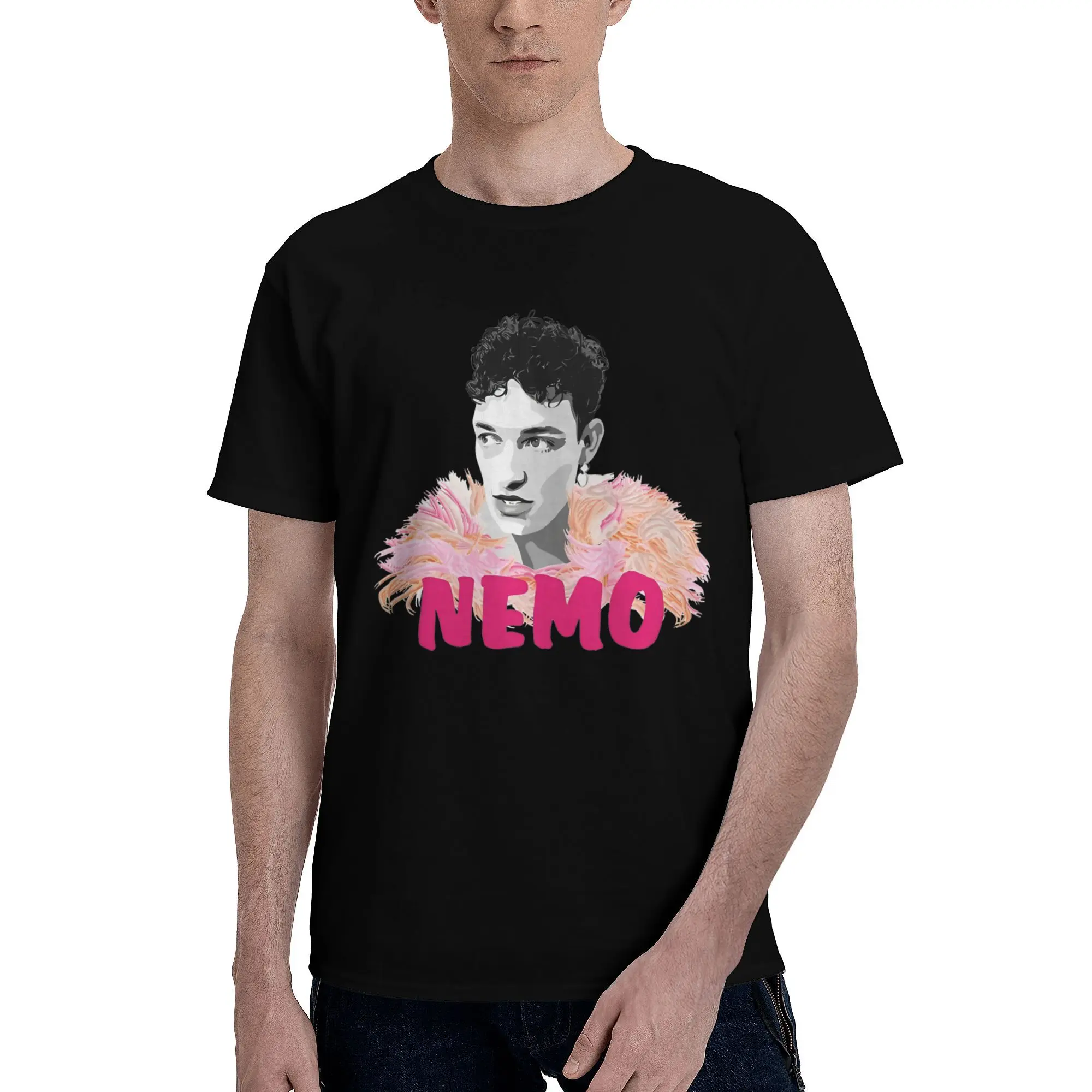 Nemo 2024 Winner Switzerland The Code Merch Unisex T Shirt Pure Cotton Tee Print Tops T-shirt
Nemo 2024 Winner Switzerland The Code Merch Unisex T Shirt Pure Cotton Tee Print Tops T-shirt