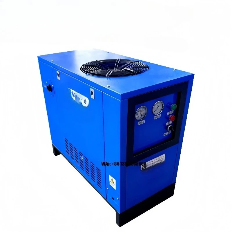220V 50HZ 3.8m³/min Energy-Saving Air-Cooled Refrigerated Air Dryer Model YF-003NF (Standard & Customizable)
220V 50HZ 3.8m³/min Energy-Saving Air-Cooled Refrigerated Air Dryer Model YF-003NF (Standard & Customizable)