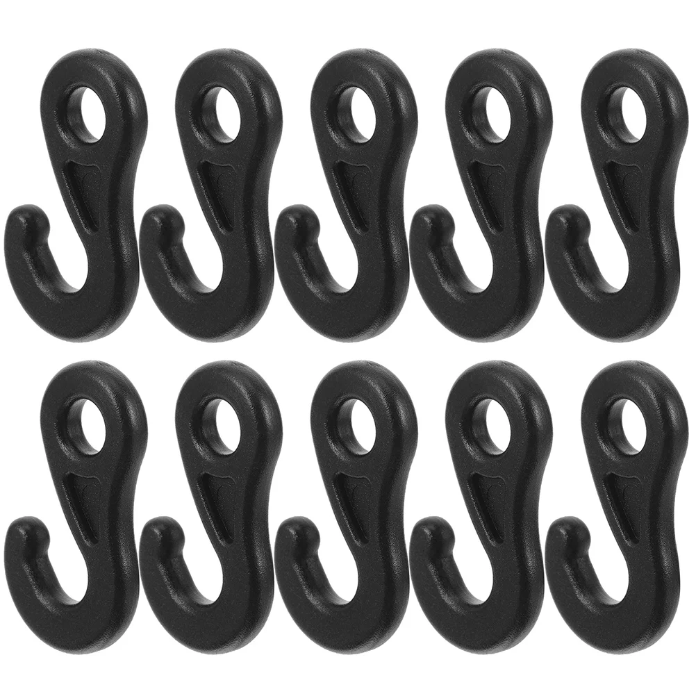 20 Pcs Tent Hooks Outdoor Camping Wear Resistant Plastic Rope Hanger Windproof Flexible Heavy Duty Accessories Black
20 Pcs Tent Hooks Outdoor Camping Wear Resistant Plastic Rope Hanger Windproof Flexible Heavy Duty Accessories Black