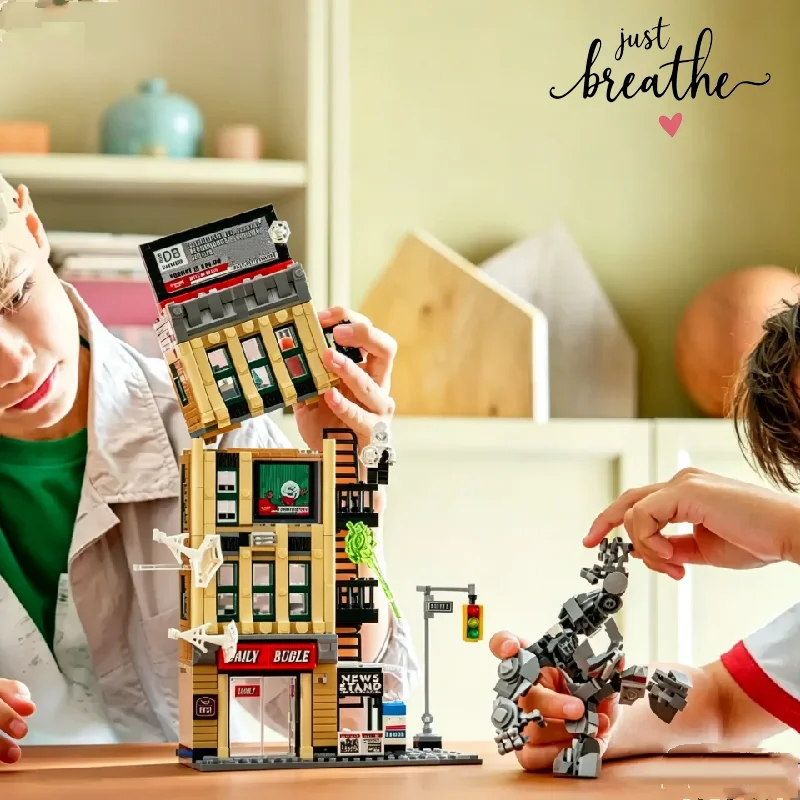 In Stock 781pcs Heroes Series Spider Vs Mysterio The Daily Bugle Building Blocks Puzzle Model For Birthday Gifts
In Stock 781pcs Heroes Series Spider Vs Mysterio The Daily Bugle Building Blocks Puzzle Model For Birthday Gifts
