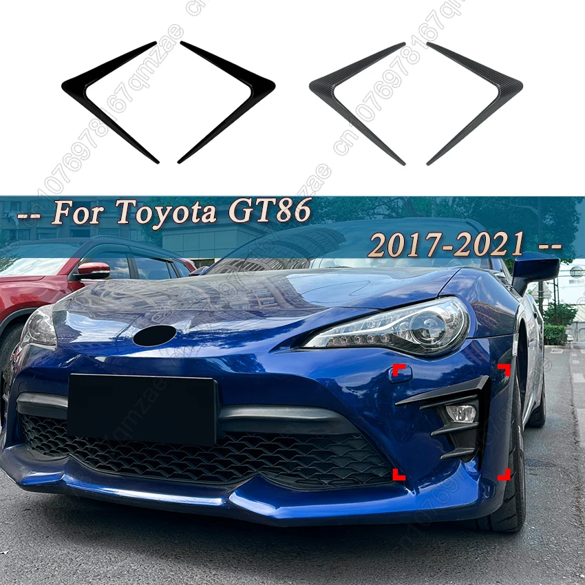 Gloss Black Front Side Spoiler For Toyota GT86 Facelift 2017-2020 Wind Knife Spoiler Car Sticker Exterior Modification Body Kits
Gloss Black Front Side Spoiler For Toyota GT86 Facelift 2017-2020 Wind Knife Spoiler Car Sticker Exterior Modification Body Kits