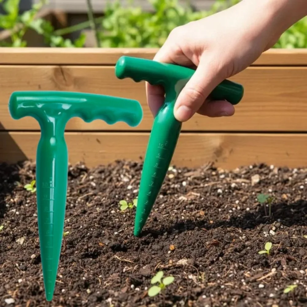 17cm Ergonomic Garden Plastic Hole Puncher Lightweight Tool Seedling Planting Accessory for Fast Digging Planting Seed Starter
17cm Ergonomic Garden Plastic Hole Puncher Lightweight Tool Seedling Planting Accessory for Fast Digging Planting Seed Starter