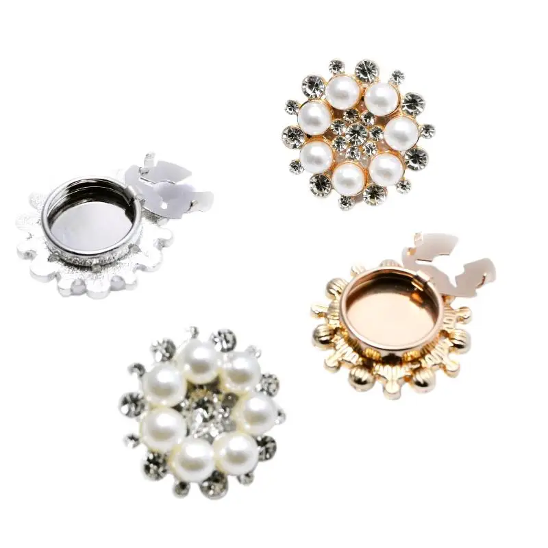 New Pearl Rhinestone Cufflinks Button Covers Fashion Clothing Decoration Cute Pearl Sleeve Button Clip Women Luxury Cuff Links
New Pearl Rhinestone Cufflinks Button Covers Fashion Clothing Decoration Cute Pearl Sleeve Button Clip Women Luxury Cuff Links