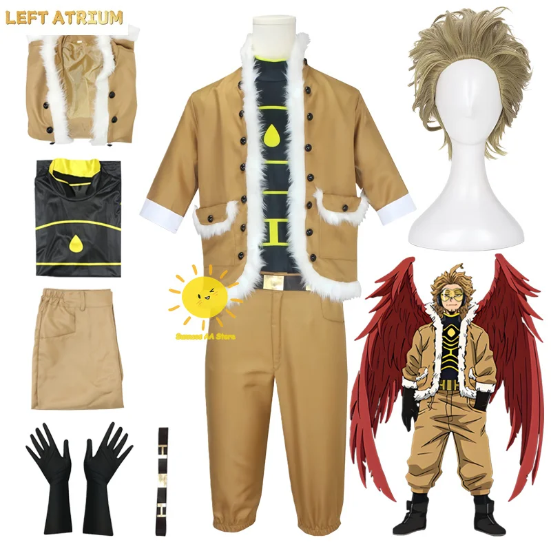 Anime Hawks Cosplay Costumes My Hero Academia Cosplay Jacket Shirt Pants Gloves Hawks Suits Wig Halloween Carnival Cos Adult Men
Anime Hawks Cosplay Costumes My Hero Academia Cosplay Jacket Shirt Pants Gloves Hawks Suits Wig Halloween Carnival Cos Adult Men