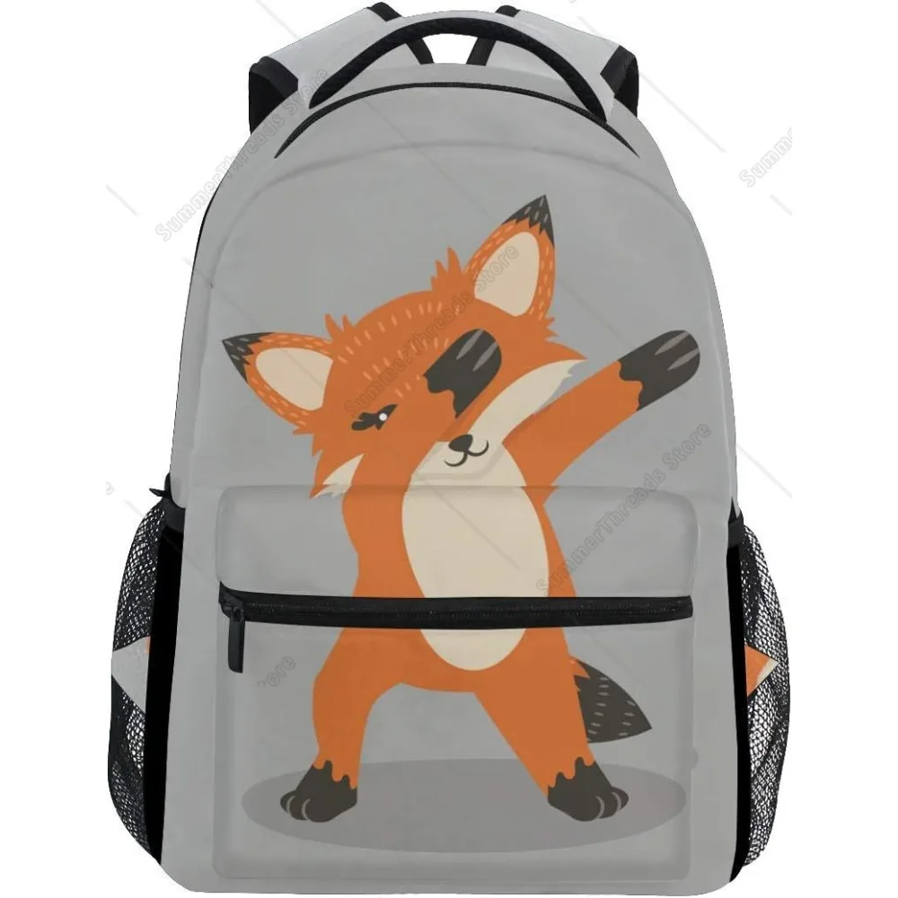 Fox Dancing Sign Fun Stylish Large Backpack Personalized Laptop IPad Tablet Travel School Bag With Multiple Pockets
Fox Dancing Sign Fun Stylish Large Backpack Personalized Laptop IPad Tablet Travel School Bag With Multiple Pockets