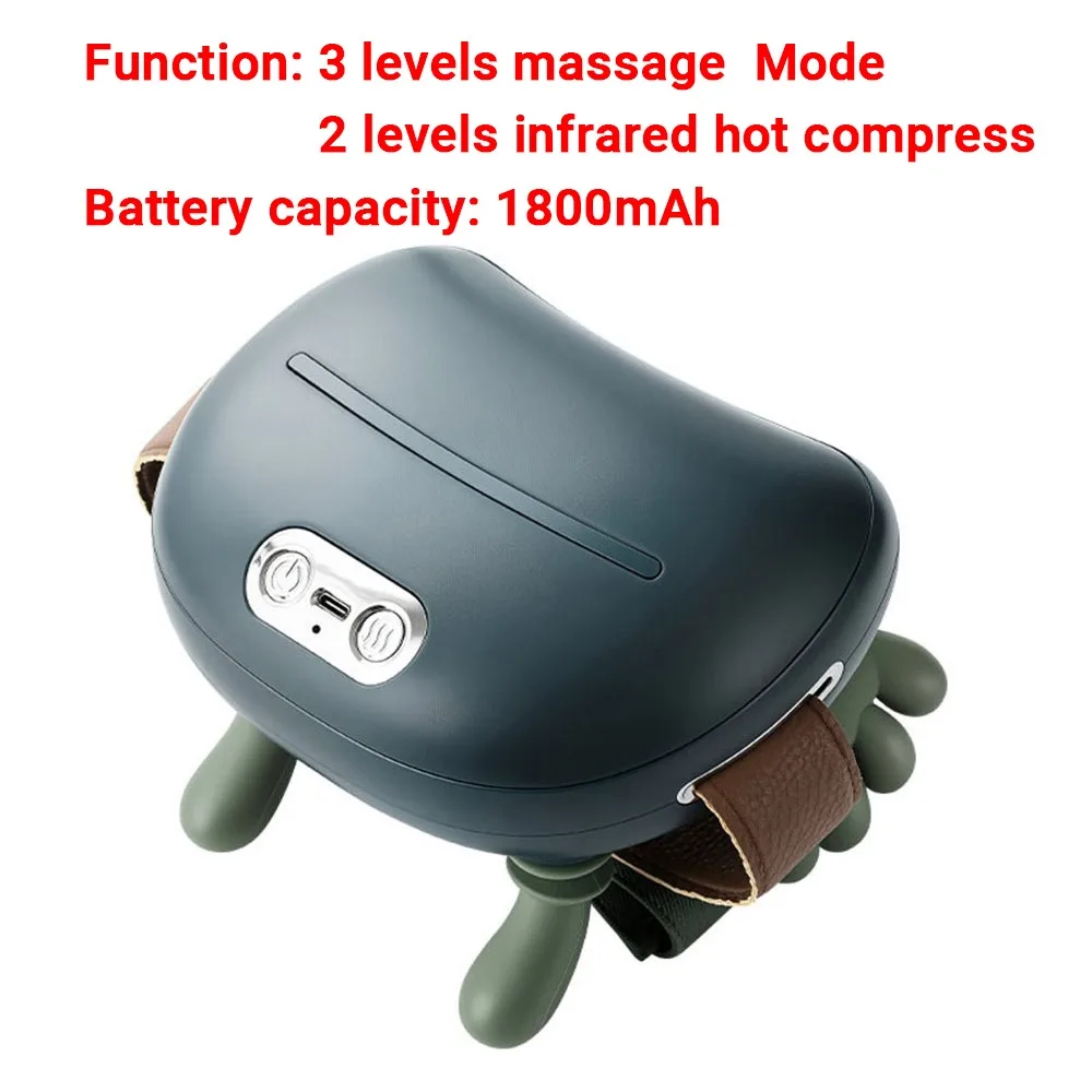 Bionic Hand Electric Neck Massager Heating Compress Deep Tissue Shoulder Massager USB Rechargeable 4D Kneading Massage Pillow
Bionic Hand Electric Neck Massager Heating Compress Deep Tissue Shoulder Massager USB Rechargeable 4D Kneading Massage Pillow
