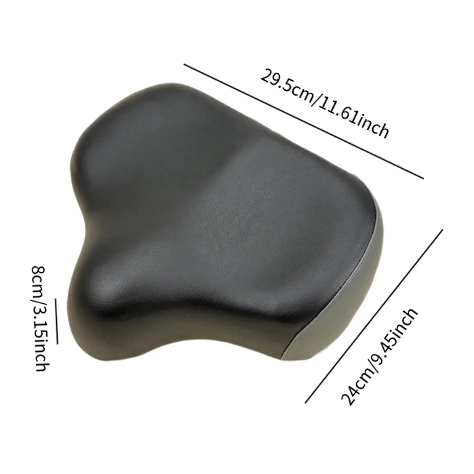 Universal Wide Bike Seat Cushion Wear Resistant PU Leather Comfortable Saddle Accessory for Road Bike Outdoor Exercise
Universal Wide Bike Seat Cushion Wear Resistant PU Leather Comfortable Saddle Accessory for Road Bike Outdoor Exercise