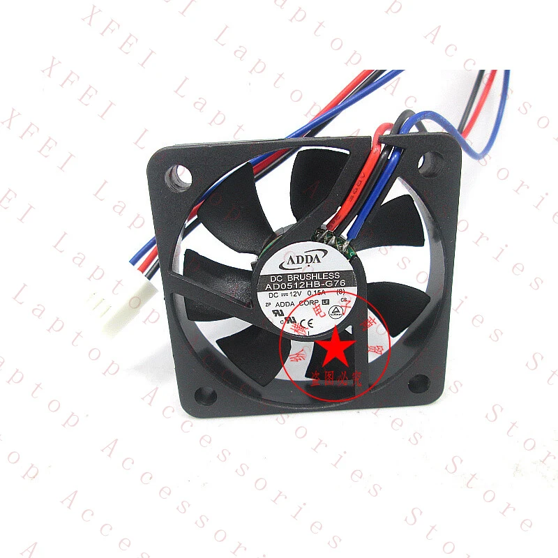 D 1PC AD0512HB-G76 Cooling Fan 12V 0.15A 5010 5CM Double Ball Gale Volume New
D 1PC AD0512HB-G76 Cooling Fan 12V 0.15A 5010 5CM Double Ball Gale Volume New