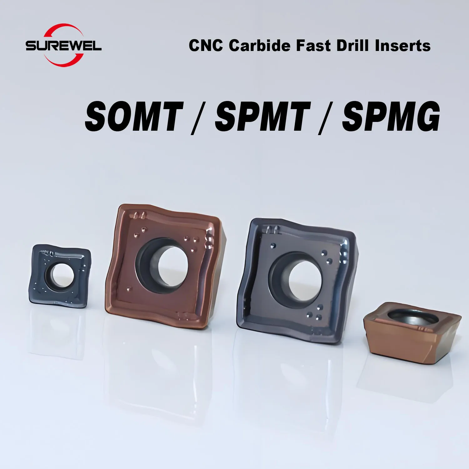 10PCS High Speed Carbide Insert SOMT/SPMT 050204 060204 07T308 090408 110408 140512 Fast U Drill Insert
10PCS High Speed Carbide Insert SOMT/SPMT 050204 060204 07T308 090408 110408 140512 Fast U Drill Insert
