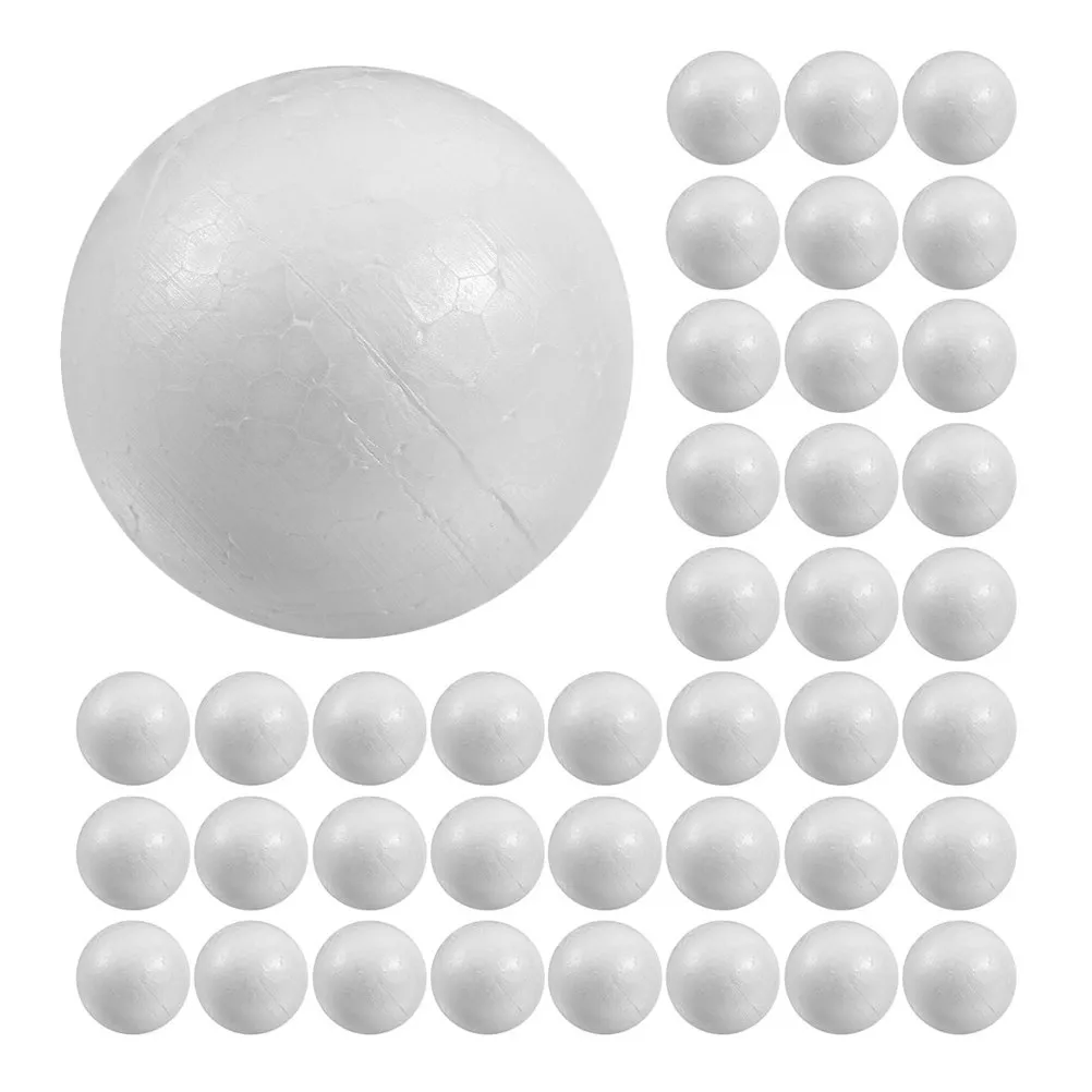 50 шт. пенопластовых шаров для рукоделия, белые, из полистирола, для декораций своими руками, оформления витрин, праздничных украшений, легкие, мягкие
50 шт. пенопластовых шаров для рукоделия, белые, из полистирола, для декораций своими руками, оформления витрин, праздничных украшений, легкие, мягкие