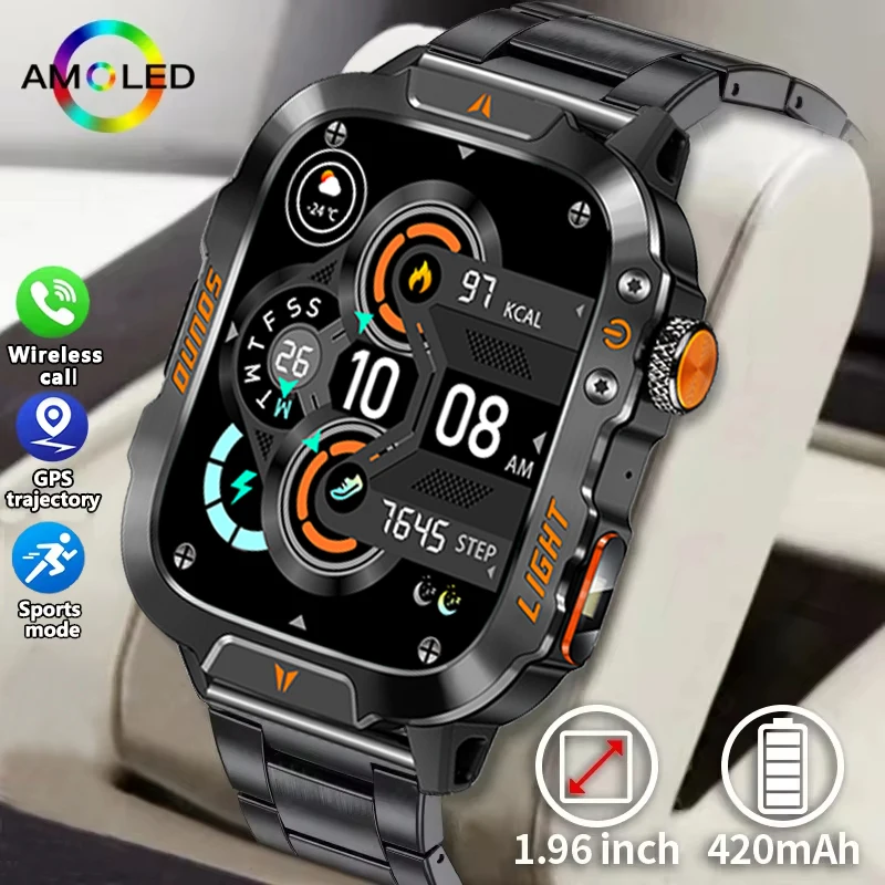 Новые умные часы с голосовым помощником и вызовом, 1,96-дюймовый AMOLED-дисплей, умные часы, 24-часовой мониторинг здоровья, спортивные умные часы для Android IOS
Новые умные часы с голосовым помощником и вызовом, 1,96-дюймовый AMOLED-дисплей, умные часы, 24-часовой мониторинг здоровья, спортивные умные часы для Android IOS