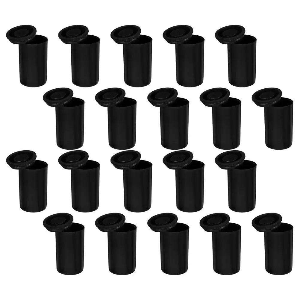 20 Pcs Film Canisters Black Storage Boxes Reusable Containers Bead Organizers Light Protection Compact Design Universal
20 Pcs Film Canisters Black Storage Boxes Reusable Containers Bead Organizers Light Protection Compact Design Universal