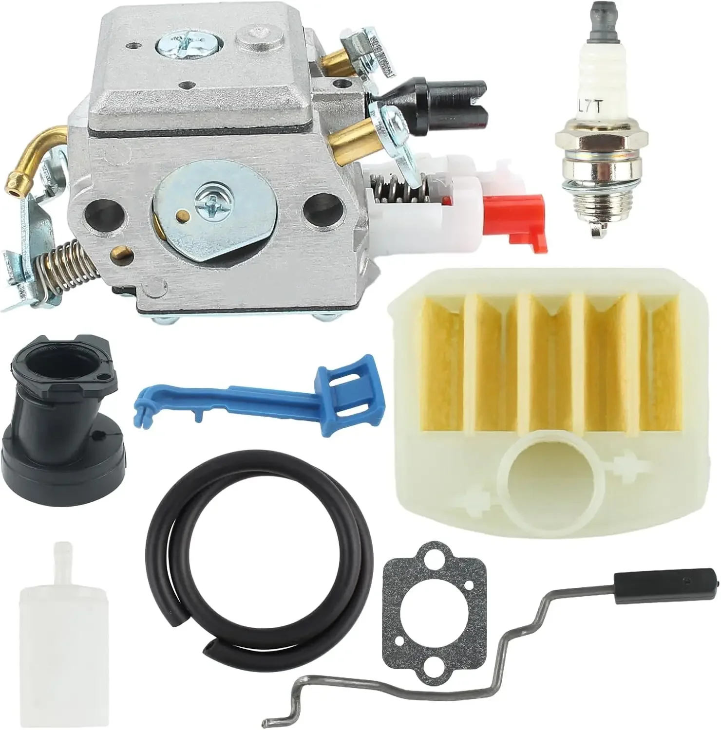 compatible Husqvarna 340-353 Chainsaw Carburetor (Zama C3-EL42, Replaces 503967601/503283208, Durable Metal, Easy Install)
compatible Husqvarna 340-353 Chainsaw Carburetor (Zama C3-EL42, Replaces 503967601/503283208, Durable Metal, Easy Install)