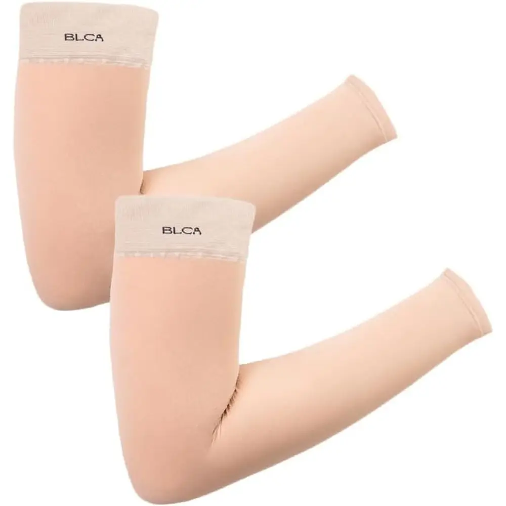 Natural Sun Protection Arm Sleeves for Men and Women - Skin-Tone Color
Natural Sun Protection Arm Sleeves for Men and Women - Skin-Tone Color