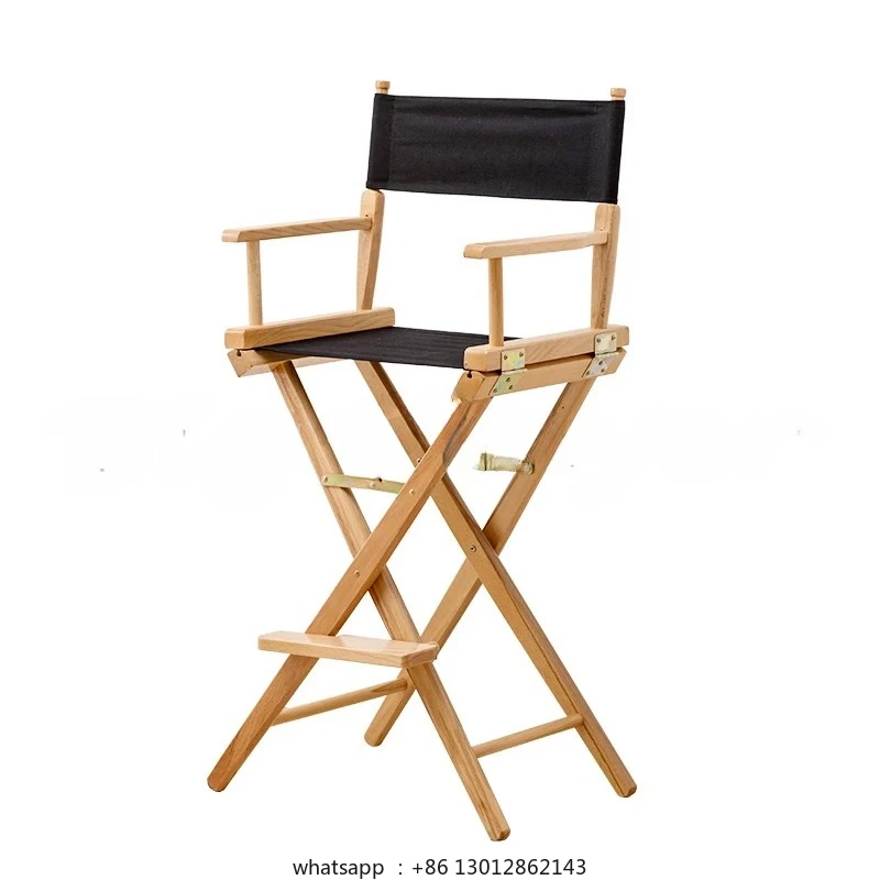 Solid Wood Director Folding Canvas Chair Leisure Outdoor Back Chair Makeup Chair Photography Prop Exhibition Display
Solid Wood Director Folding Canvas Chair Leisure Outdoor Back Chair Makeup Chair Photography Prop Exhibition Display
