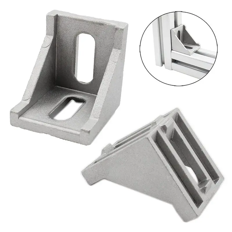 A25F-Aluminum 40X40 Corner Brackets 50Pcs 4040 Corner Fitting Angle L Connector Bracket Silver
A25F-Aluminum 40X40 Corner Brackets 50Pcs 4040 Corner Fitting Angle L Connector Bracket Silver