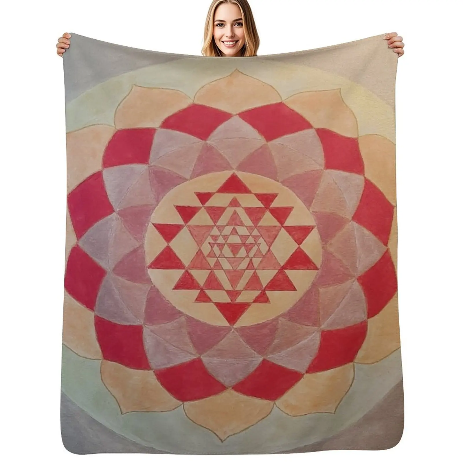 Sri Yantra in the Crown(Sahasrara)chakra Throw Blanket Bed Fashionable Vintage valentine gift ideas Blankets For Bed Blankets
Sri Yantra in the Crown(Sahasrara)chakra Throw Blanket Bed Fashionable Vintage valentine gift ideas Blankets For Bed Blankets
