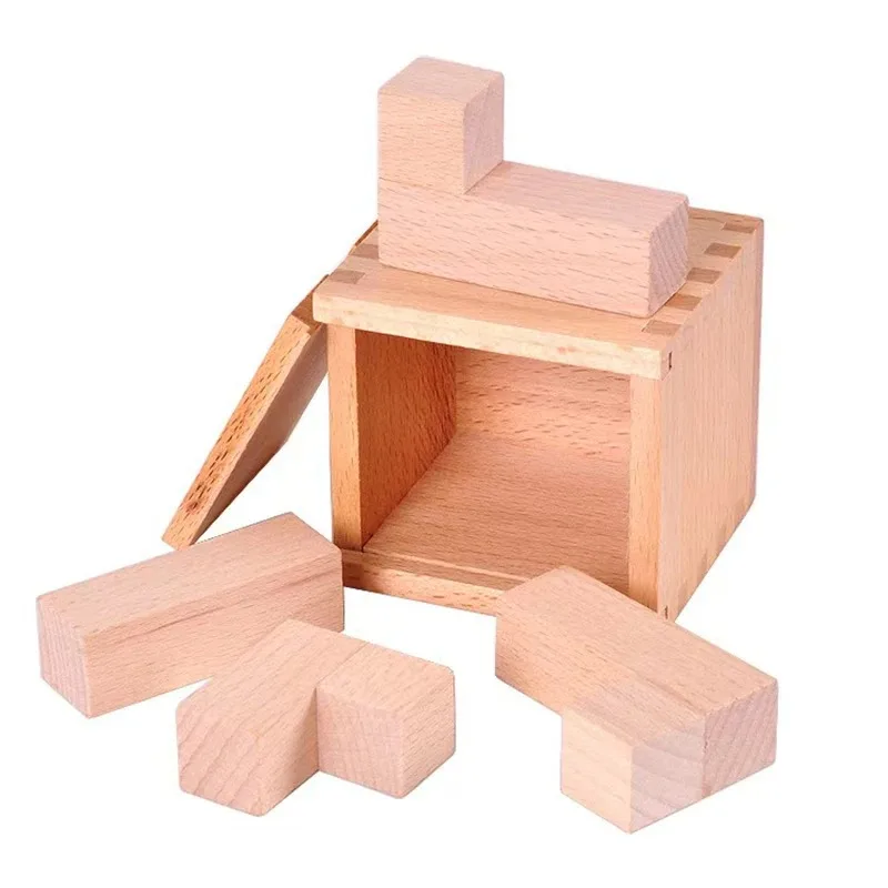 Magic IQ Oblique Placement of Blocks Wooden Puzzles Box for Adults Kids Brain Teaser Smart Logic Test Edcuational Toys
Magic IQ Oblique Placement of Blocks Wooden Puzzles Box for Adults Kids Brain Teaser Smart Logic Test Edcuational Toys