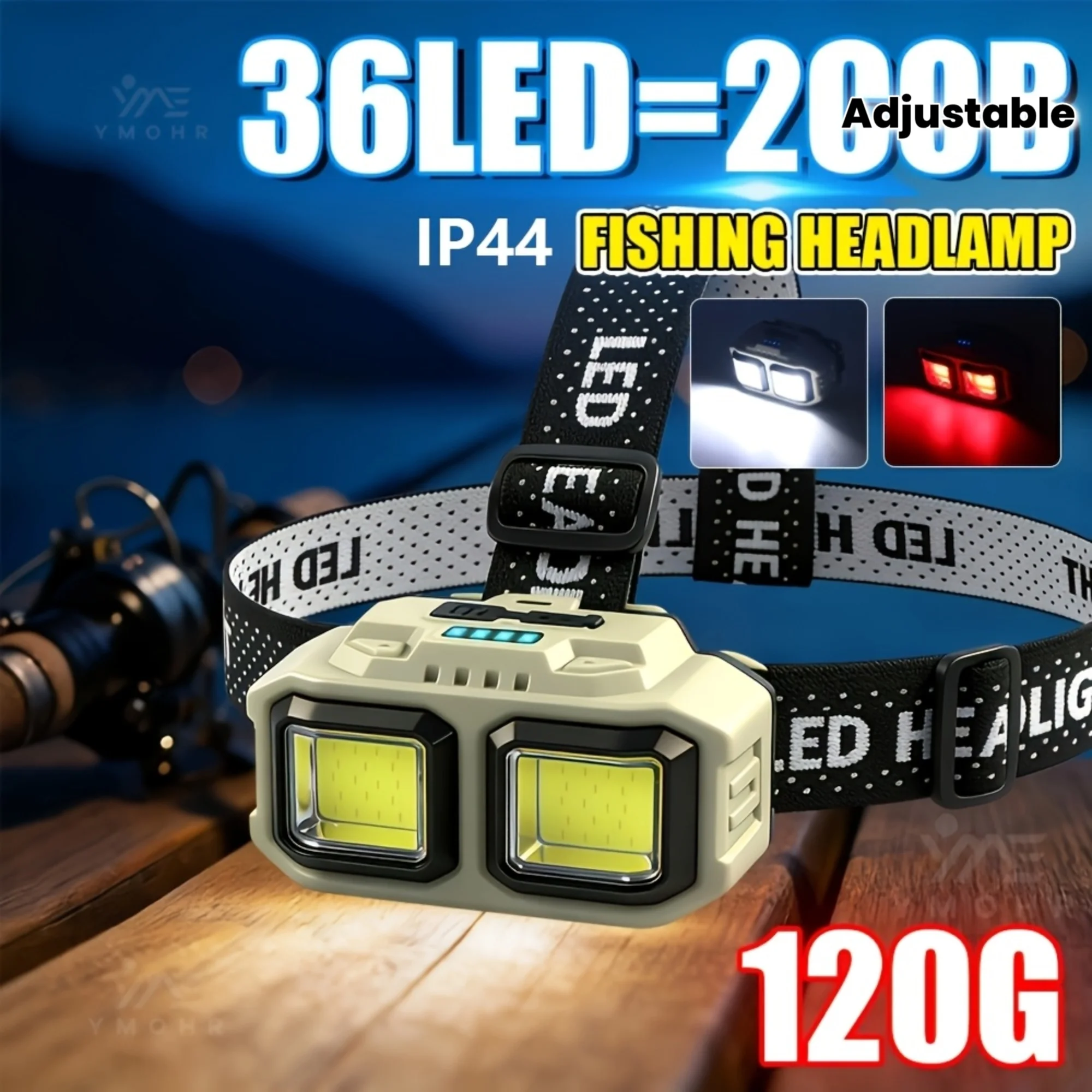 Перезаряжаемый налобный фонарь COB LED, водонепроницаемый рабочий фонарь для кемпинга, рыбалки, Рождественский подарок для рабочих по ремонту
Перезаряжаемый налобный фонарь COB LED, водонепроницаемый рабочий фонарь для кемпинга, рыбалки, Рождественский подарок для рабочих по ремонту