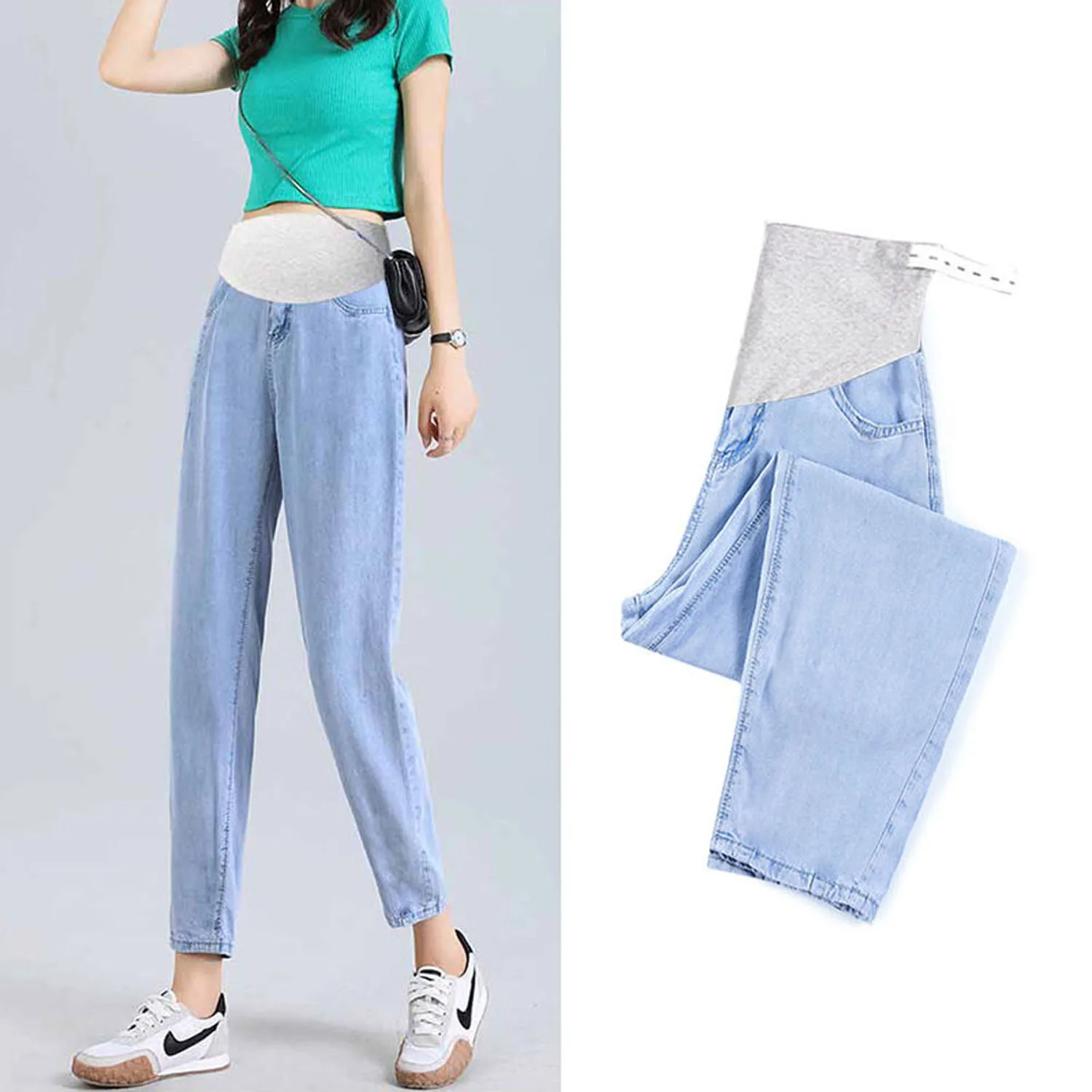 Korean Style Womens Maternity Jeans for Pregnant Women Pregnant Pants Pregnancy Clothes Maternity Pant Plus Size M-XXL
Korean Style Womens Maternity Jeans for Pregnant Women Pregnant Pants Pregnancy Clothes Maternity Pant Plus Size M-XXL