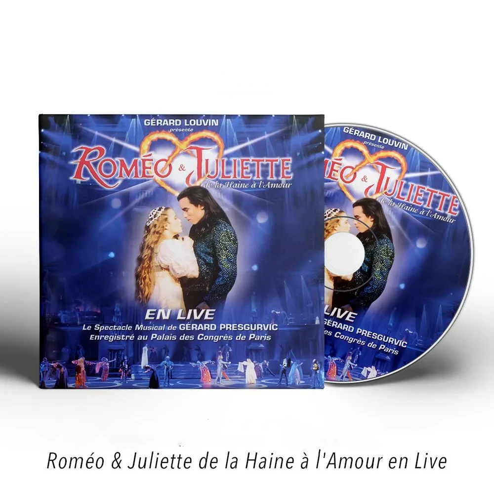 Movie Romeo et Juliette Music CD de la Haine à l'Amour Album La haine 2pcs Music Record Cosplay Walkman Car Soundtracks Box Gift
Movie Romeo et Juliette Music CD de la Haine à l'Amour Album La haine 2pcs Music Record Cosplay Walkman Car Soundtracks Box Gift