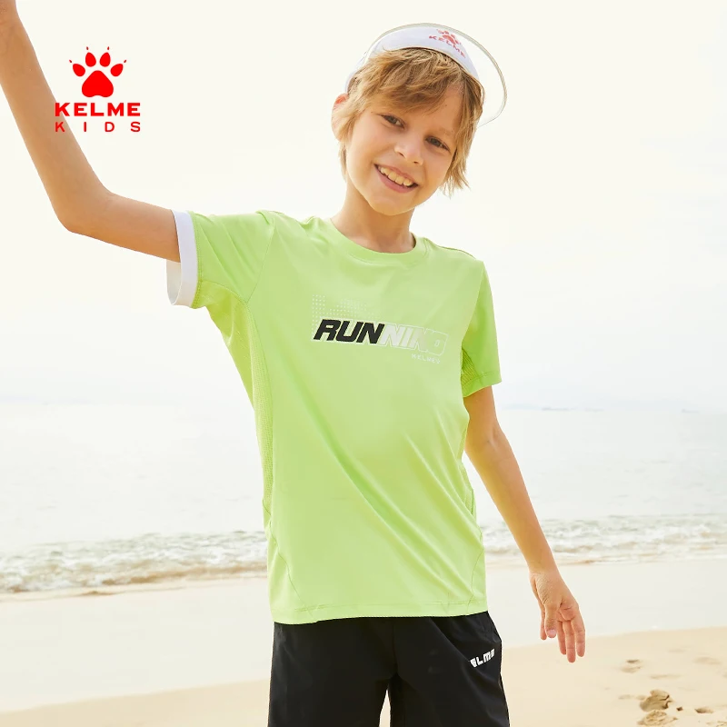 KELME KIDS Children's Clothing Children's Cool T-shirt Summer New Boys And Girls Round Neck Shirt Trend Sports Top 5124TX3004
KELME KIDS Children's Clothing Children's Cool T-shirt Summer New Boys And Girls Round Neck Shirt Trend Sports Top 5124TX3004