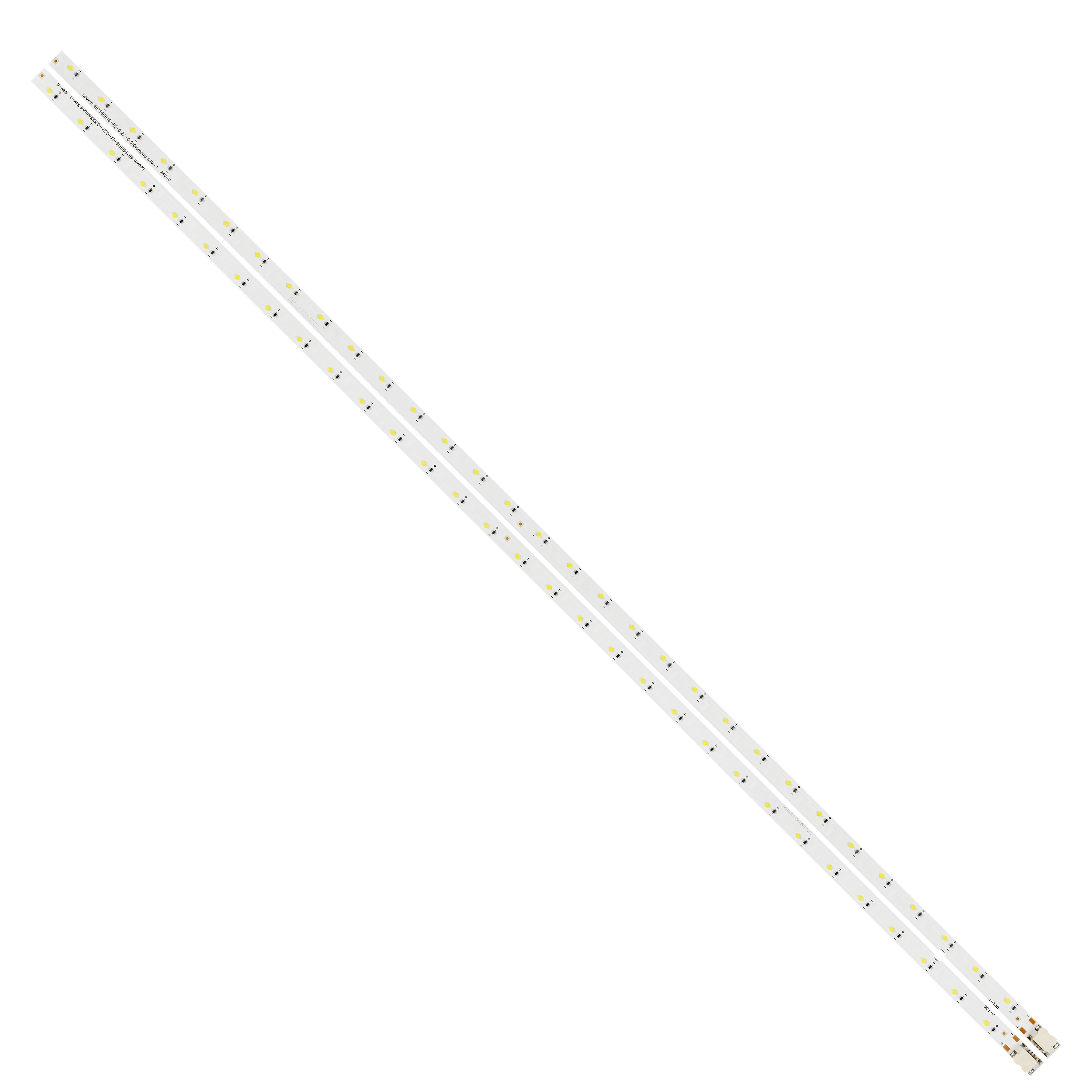 New 2 PCS LED backlight strip for UN49K5300AG UE49K5100BU UE49K5100AK UN49K5300 UA49K5300 UA49K5300AR UE49K5102AK UE49K5105
New 2 PCS LED backlight strip for UN49K5300AG UE49K5100BU UE49K5100AK UN49K5300 UA49K5300 UA49K5300AR UE49K5102AK UE49K5105