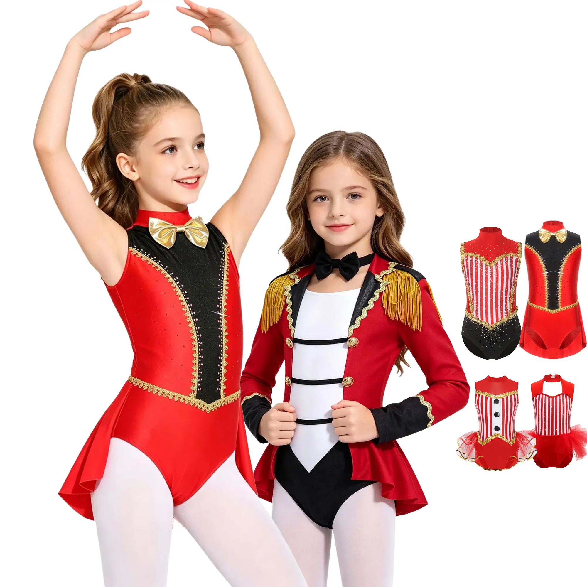 Halloween Circus Ringmaster Cosplay Costume Rhinestones Gymnastics Ballet Dance Leotard Skirted Bodysuit Figure Skating Dress
Halloween Circus Ringmaster Cosplay Costume Rhinestones Gymnastics Ballet Dance Leotard Skirted Bodysuit Figure Skating Dress