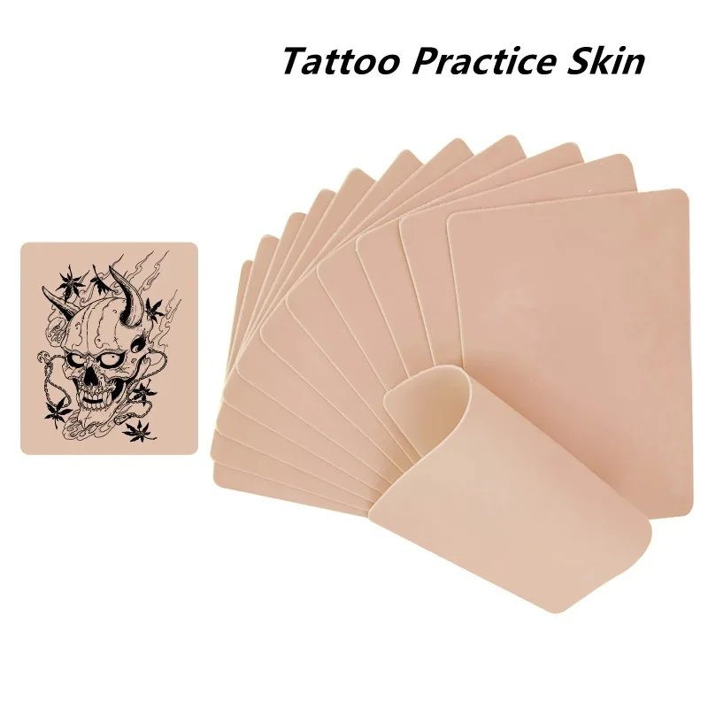 Silicone Tattoo Practice Skin Professional Double Fake Tattoo Skin For Permanent Makeup Tattoo Beginner Tattoo Supplies
Silicone Tattoo Practice Skin Professional Double Fake Tattoo Skin For Permanent Makeup Tattoo Beginner Tattoo Supplies